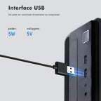 Luminária para Monitor com Controle Touch e Proteção Ocular