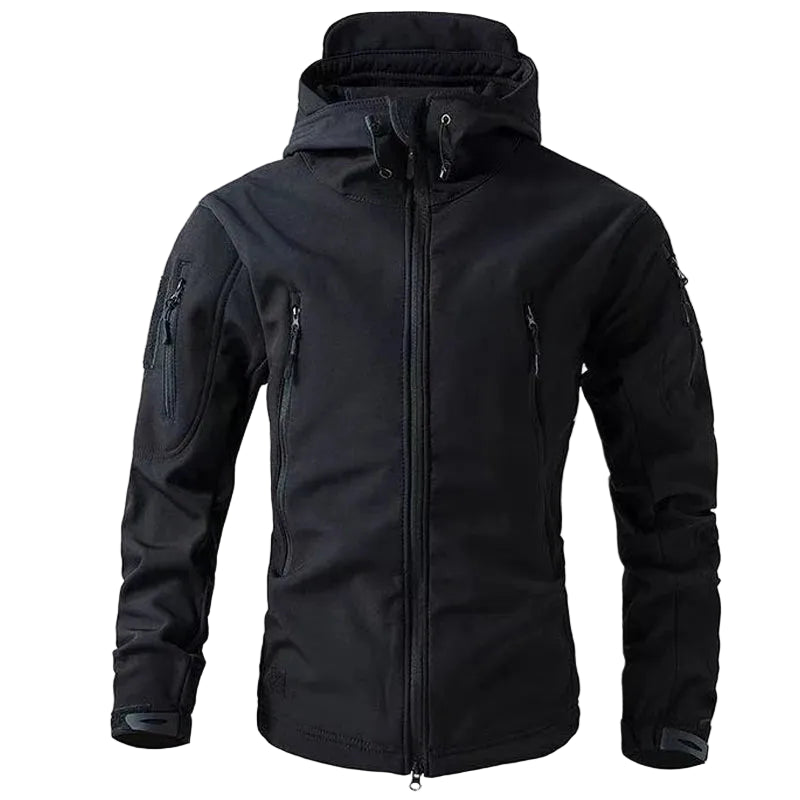 Jaqueta Masculina Térmica Impermeável Com Capuz