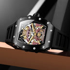 Relógio Mecânico Masculino  Samurai Automático Luxo