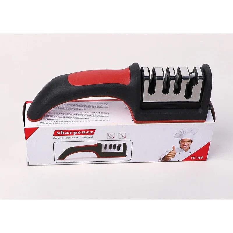 Afiador de Facas de Cozinha com Base Antiderrapante