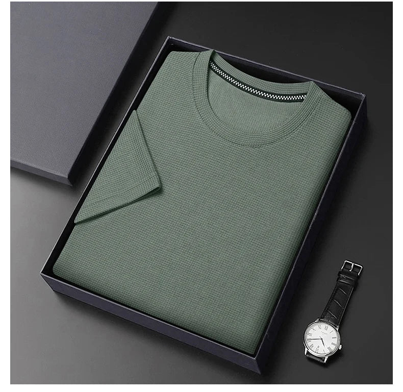 Camiseta Masculina Waffle Premium