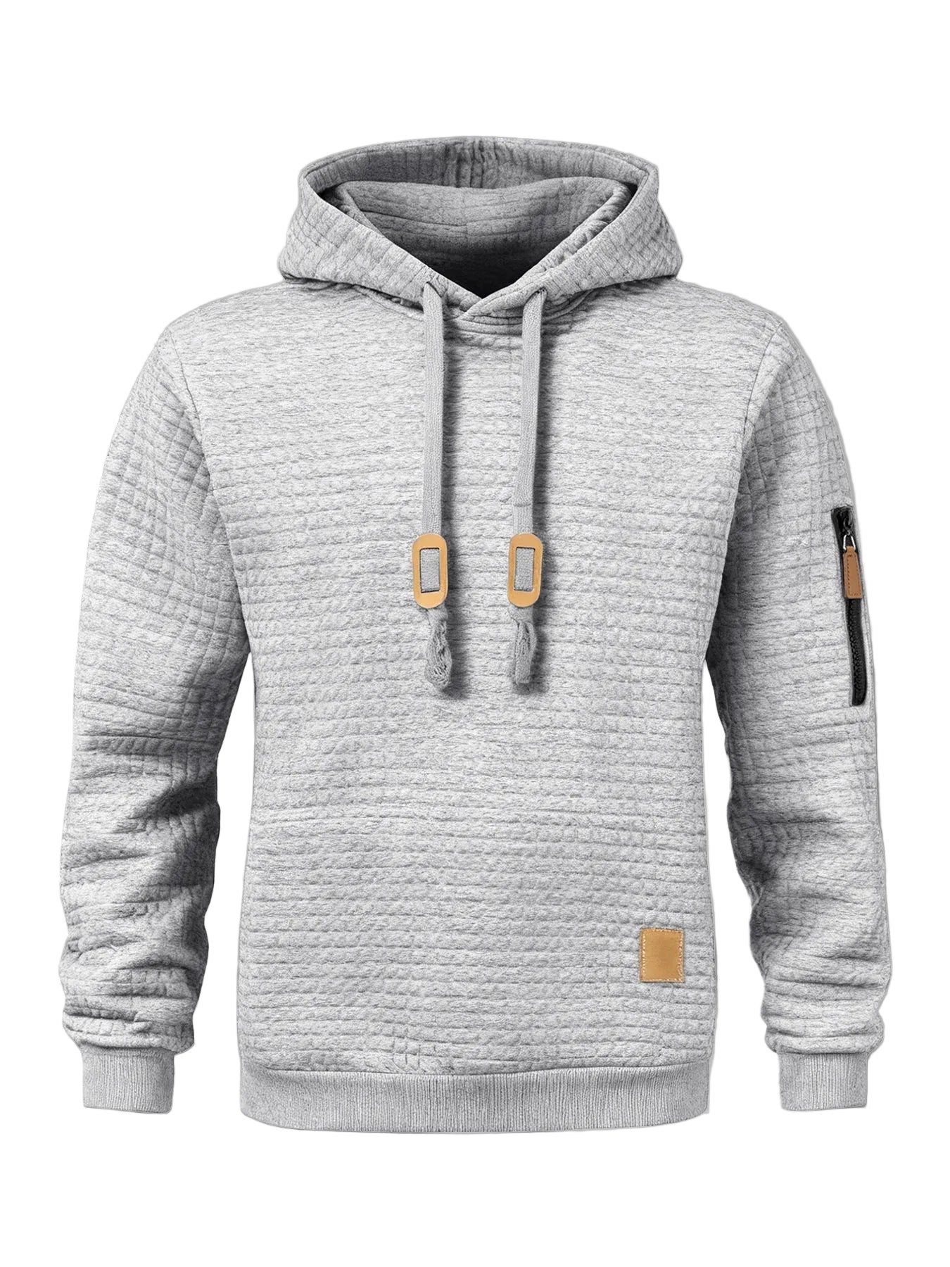 Moletom Masculino Waffle com Capuz