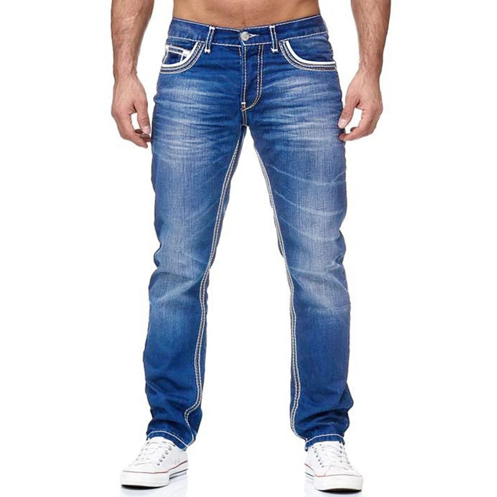 Calça Jeans Masculina Tradicional Resistência Produnda