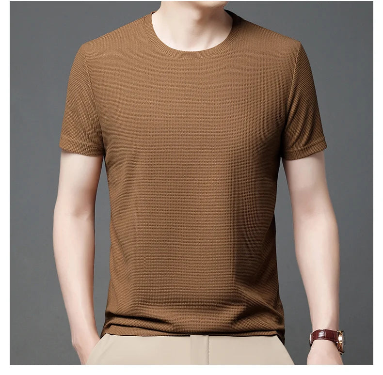 Camiseta Masculina Waffle Premium