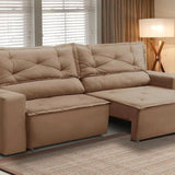 Sofá Retrátil Cappuccino