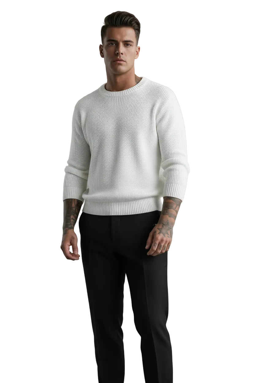Suéter Masculino Gola Careca