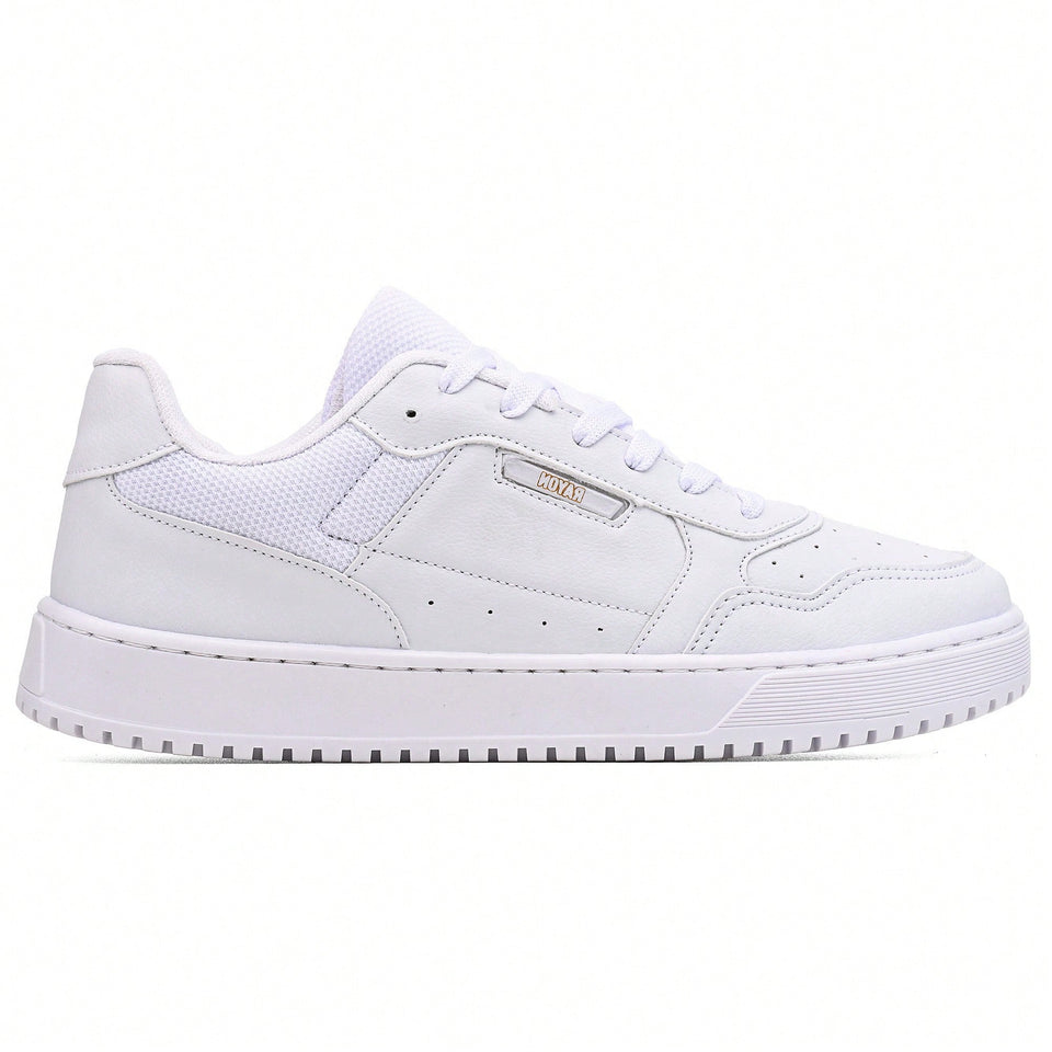 Tênis Masculino Casual Costurado, Sneaker Street Original, Conforto para o Dia a Dia, Material Sintético, Bico Redondo, Sola PVC Antiderrapante, Preto, Estilo Casual e Desportivo.