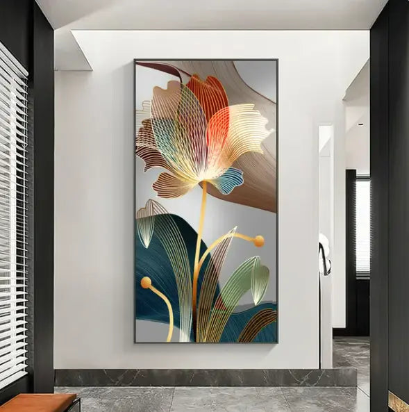 Tela Decorativa Floral Colorida para Parede, traz um toque vibrante e sofisticado a qualquer ambiente. Com cores vivas e detalhes delicados, esta peça transforma paredes comuns em pontos de destaque, valorizando a decoração com elegância e personalidade. Ideal para salas, quartos ou escritórios, oferece uma solução prática e estilosa para renovar espaços com arte floral.