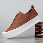 Tenis de Couro Masculino Microfibra Davidson ,Harley‑Davidson calçado esportivo masculino em microfibra respirável com costura. Solado flat de borracha com tecnologia viscose. Conforto e estilo.