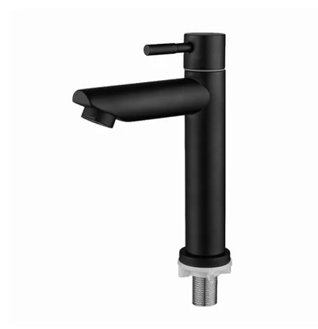 Torneira de Banheiro Monocomando Fria Aço Inox