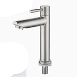 Torneira de Banheiro Monocomando Fria Aço Inox