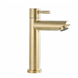 Torneira de Banheiro Dourado