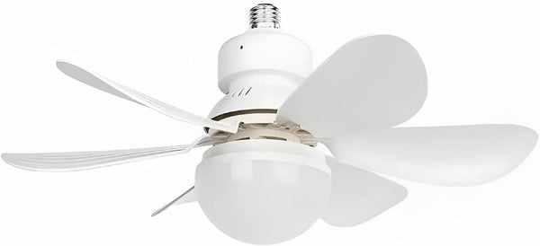 
Ventilador De Teto Com Luz LED, 6 Hélices, Controle Remoto, Bivolt 110V‑220V, Ideal Para Pequenos Espaços, Design Moderno E Silencioso

