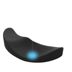 Almofada de Descanso de Pulso de Silicone para Mouse Almofada de Descanso de Pulso de Silicone para Mouse SabinoVision Almofada de Descanso de Pulso Preto 