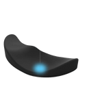 Almofada de Descanso de Pulso de Silicone para Mouse Almofada de Descanso de Pulso de Silicone para Mouse SabinoVision Almofada de Descanso de Pulso Preto 