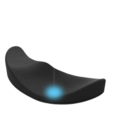 Almofada de Descanso de Pulso de Silicone para Mouse Almofada de Descanso de Pulso de Silicone para Mouse SabinoVision Almofada de Descanso de Pulso Preto 