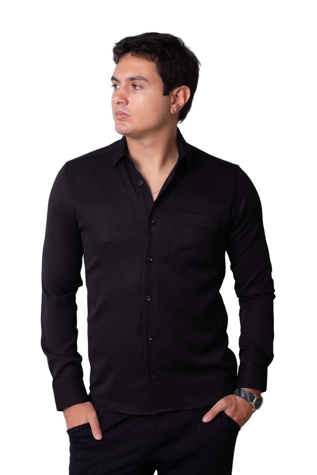 camisa masculina, camisa social slim, camisa manga longa masculina, camisa spandex, camisa elegante masculina, camisa casual masculina, camisa premium, moda masculina 2026