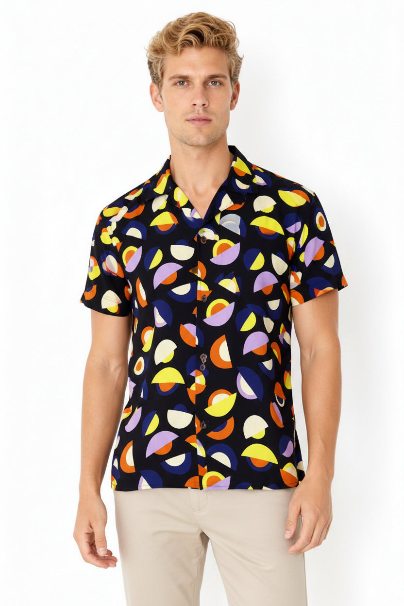 camisa viscose masculina, camisa estampada masculina, camisa manga curta masculina, camisa social estampada, camisa casual masculina, camisa verão masculina, camisa premium masculina, camisa fashion masculina, camisa geométrica masculina, camisa moderna masculina, camisa botão masculina, camisa tropical masculina, camisa social casual
