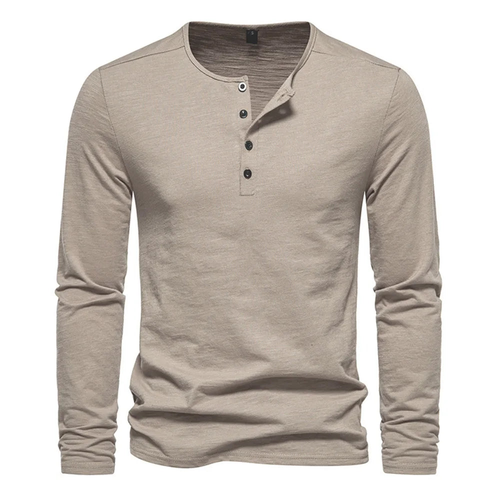 camiseta masculina manga longa, camiseta slim fit masculina, camisa henley masculina, camiseta algodão masculina, camiseta casual masculina, camiseta fitness masculina, camiseta manga longa slim, camiseta masculina premium, camisa masculina casual, camiseta gola botão masculina, camiseta respirável masculina, moda masculina, camiseta masculina inverno, camisa masculina slim fit, roupa masculina elegante, camiseta henley manga longa