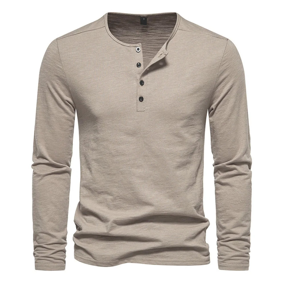 camiseta masculina manga longa, camiseta slim fit masculina, camisa henley masculina, camiseta algodão masculina, camiseta casual masculina, camiseta fitness masculina, camiseta manga longa slim, camiseta masculina premium, camisa masculina casual, camiseta gola botão masculina, camiseta respirável masculina, moda masculina, camiseta masculina inverno, camisa masculina slim fit, roupa masculina elegante, camiseta henley manga longa