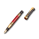 Caneta Masculina Clássica Caneta Masculina Clássica SabinoVision Caneta Masculina Clássica Vermelho e Preto 