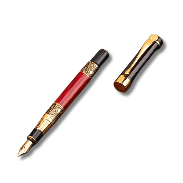 Caneta Masculina Clássica Caneta Masculina Clássica SabinoVision Caneta Masculina Clássica Vermelho e Preto 