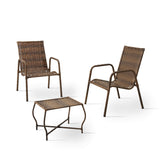 Conjunto 2 Cadeiras com Mesinha Centro para Jardim