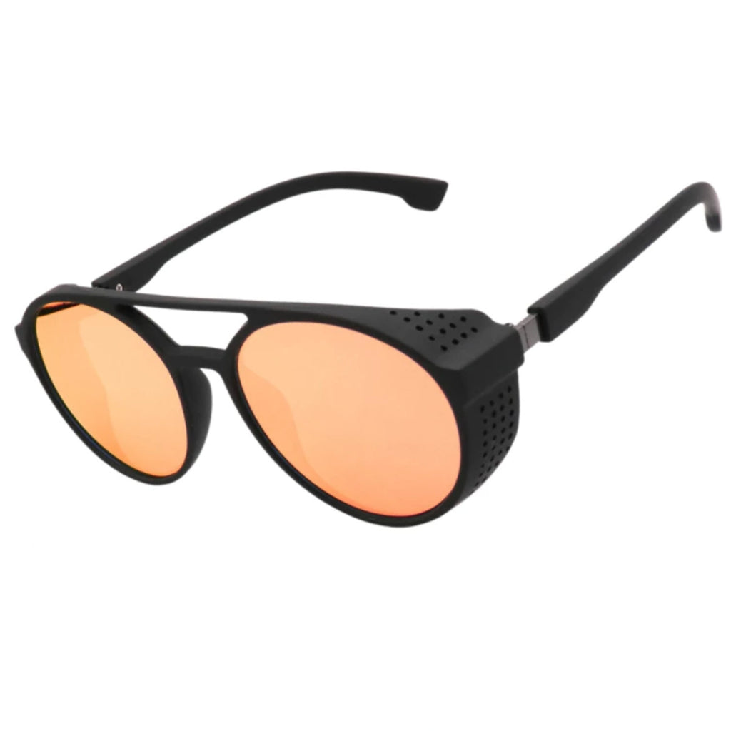 Óculos de Sol Steampunk Alok Premium Floripa UV400 Estilo Retrô Soldador Unissex