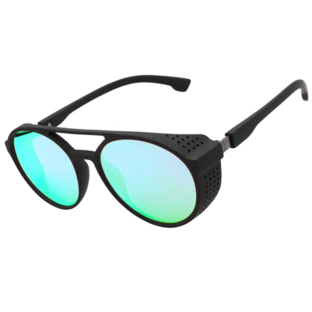 Óculos de Sol Steampunk Alok Premium Floripa UV400 Estilo Retrô Soldador Unissex