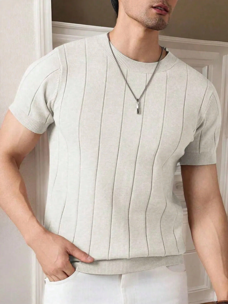 Camiseta Masculina Slim Fit Gola Careca Premium
