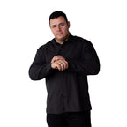 Camisa Manga Longa Plus Size