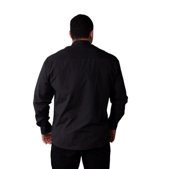 Camisa Manga Longa Masculina Plus Size
