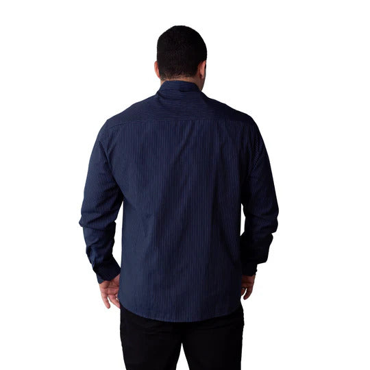 Camisa Manga Longa Masculina Plus Size