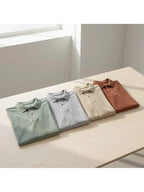 Kit 4 Camisas Polo Masculina Algodão Piquet