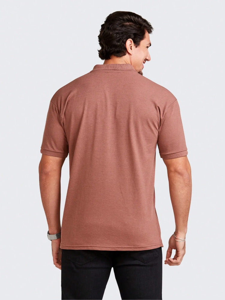 Kit 4 Camisas Polo Masculina Algodão Piquet