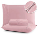 jogo lençol queen micropercal 400 fios ponto palito branco