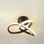 Luminária de teto LED moderna 3 cores superfície