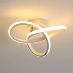 Luminária de teto LED moderna 3 cores superfície