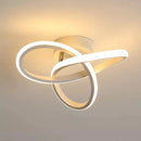 Luminária de teto LED moderna 3 cores superfície