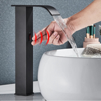 Torneira sensorizada automática para lavatório – bancada, água quente/fria